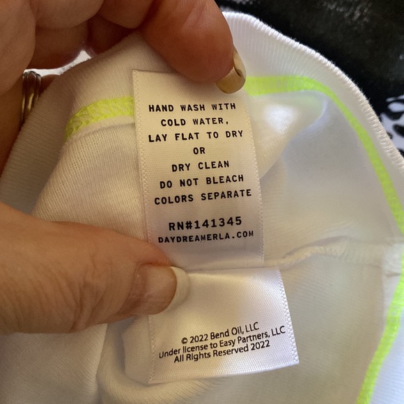 NWT **RARE** Daydreamer Blondie Heart Of Glass Shrunken Tank M - Picture 8 of 8